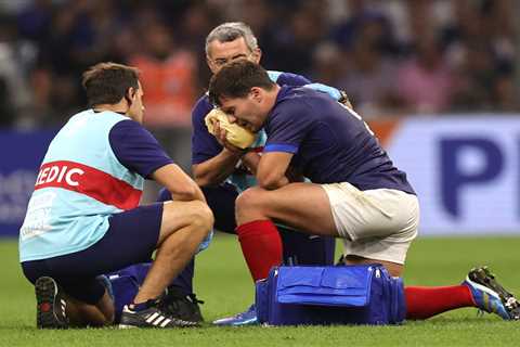 Deysel banned after tackle which broke Dupont’s cheekbone at Rugby World Cup