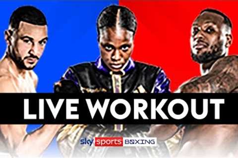 LIVE  WORKOUT! 💥 Caroline Dubois, Viddal Riley, and Callum Simpson!