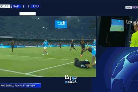 WATCH: Napoli equalise against Real Madrid from very controversial penalty awarded by VAR