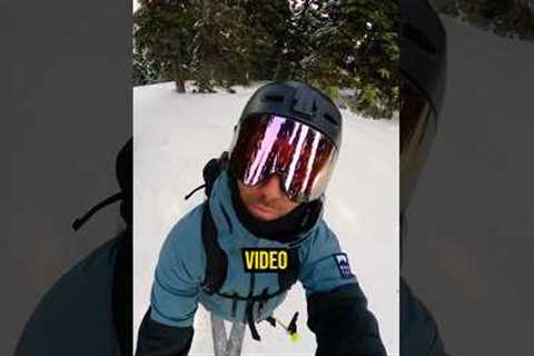 we call this the VIDEO GAME angle!! #skiing #ski #skiingislife