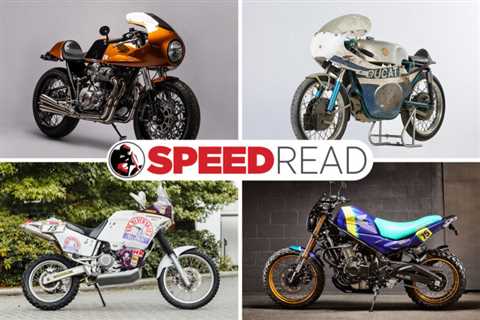 Speed Read: Ellaspede’s vibrant custom Honda CB500X and more