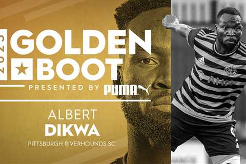 USL Championship 2023 Golden Boot | Albert Dikwa, Pittsburgh Riverhounds SC