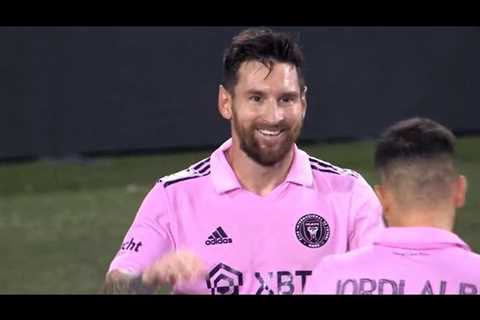 Lionel Messi 1st MLS Goal Splendid 26/08/2023
