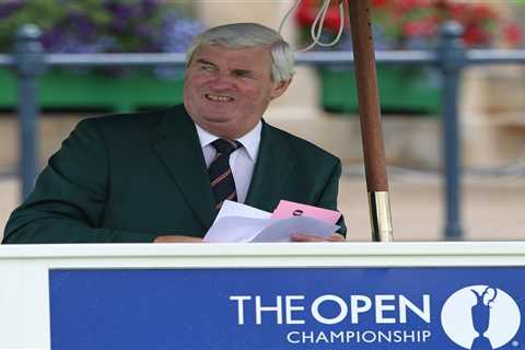 Ivor Robson dead at 83: Golf legend and voice of The Open dies as tributes flood in