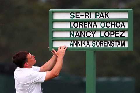 Annika Sorenstam named member at Augusta National Golf Club