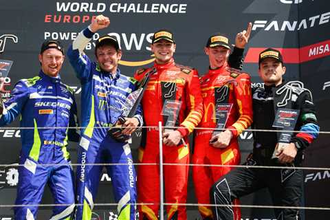 Valentino Rossi Wins GT World Challenge Europe Sprint Cup Race At Misano