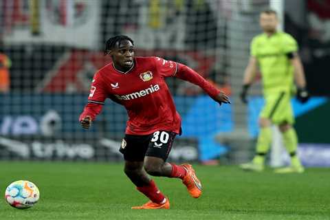 Dutch international of Ghanaian descent Jeremie Frimpong provides assist as Bayer Leverkusen beat..