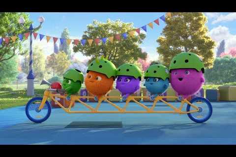 Let''s Ride a Bicycle | 🔴 LIVE SUNNY BUNNIES TV | Cartoons for Children