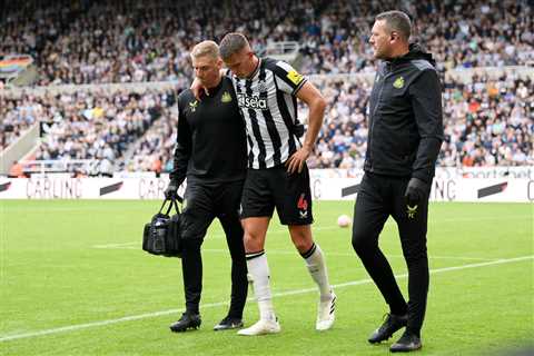 Eddie Howe suggests injured Newcastle man no nowhere return