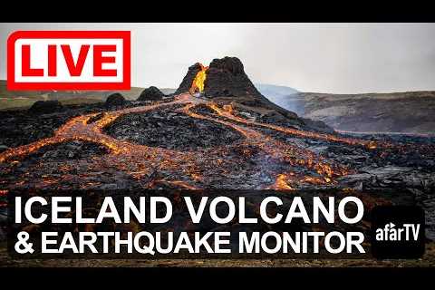 🌎 LIVE: 2023 Iceland Earthquake and Volcano Monitor