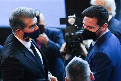 Lionel Messi ignored Barcelona president’s request for a picture at the Ballon d’Or gala