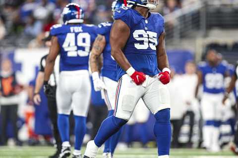 Could the wait be over for Giants’ rookie DT Jordon Riley?