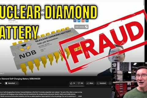 EEVblog 1579 - Nuclear Diamond Battery FRAUD Lawsuit by SEC!