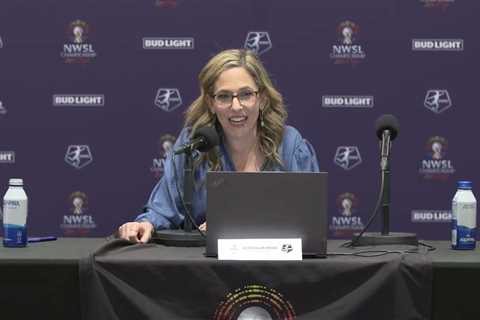 NWSL Commissioner Jessica Berman Championship Press Conference