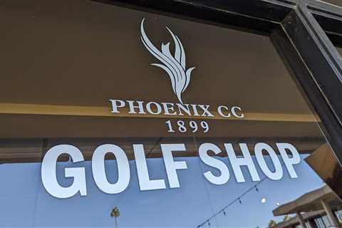 Photos: Merchandise in the Phoenix Country Club golf shop at the 2023 Charles Schwab Cup..