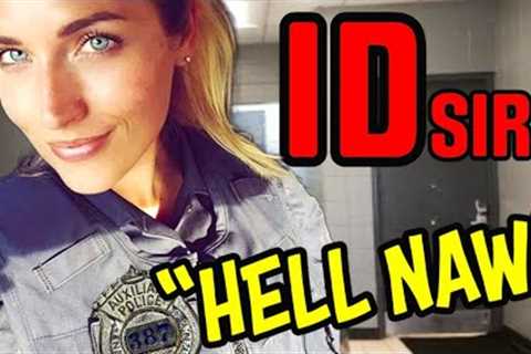 Cute Female Cop With A Bad Attitude | Female Cop Owned | ID Refusal | 1st Amendment Audit