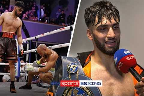 Adam Azim & Shane McGuigan REACT to title winning FIGHT 🏆🥊