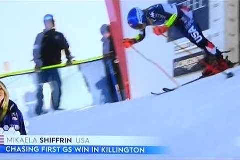 Mikaela Shiffrin -  Giant Slalom -  Killington -  RUN 1 - 2023.
