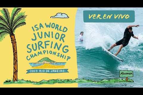 VER EN VIVO! - Competition Day 2 - 2023 ISA World Junior Surfing Championship