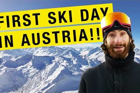 Pro skier''s first day of skiing in Austria!!