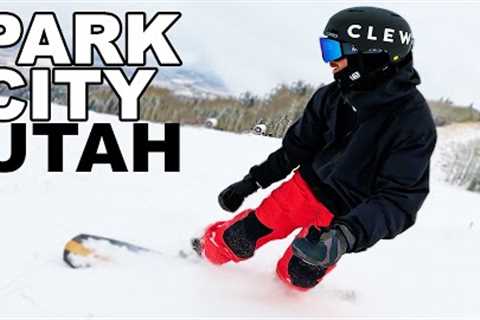 First Week Of Snowboarding In Park City, Utah