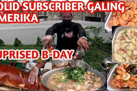CATERING SERVICE SA NOVALICHES QUEZON CITY / SUPRISED B-DAY GIFT / CUSTOMER GALING AMERIKA
