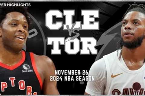Toronto Raptors vs Cleveland Cavaliers Full Game Highlights | Nov 26 | 2024 NBA Season