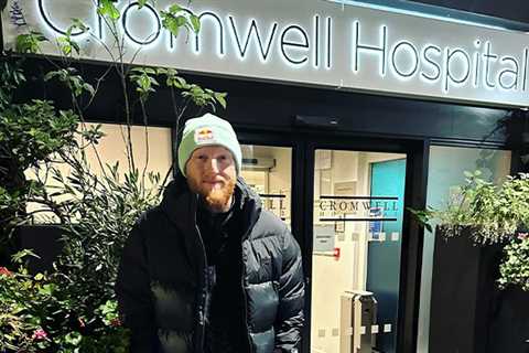 Ben Stokes shares first picture after undergoing knee surgery