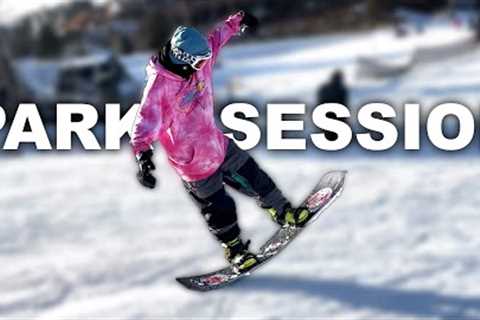 Best Early Season Snowboard Sessions at Bonezone & Woodward