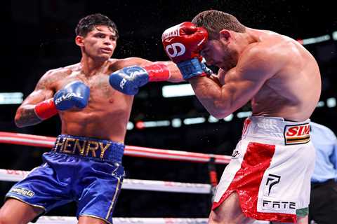 Ryan Garcia halts Oscar Duarte in eight rounds