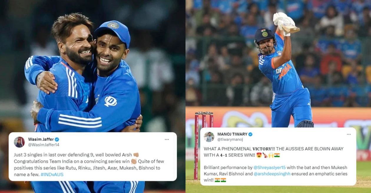 Twitter reactions: Shreyas Iyer, Mukesh Kumar shine as India register thrilling win over Australia..