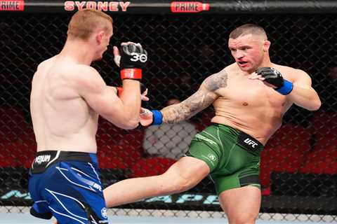 Kiefer Crosbie Set for Second UFC Fight Against Themba Gorimbo at UFC Fight Night 235