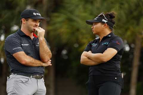 Leona Maguire and Lucas Glover Googled each other before meeting this week at Grant Thornton..