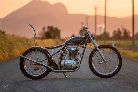 Master Stroke: Purpose Built Moto’s svelte Yamaha XS650 chopper