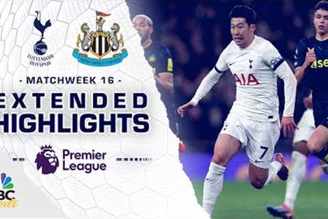 Tottenham Hotspur v. Newcastle United | PREMIER LEAGUE HIGHLIGHTS | 12/10/2023 | NBC Sports