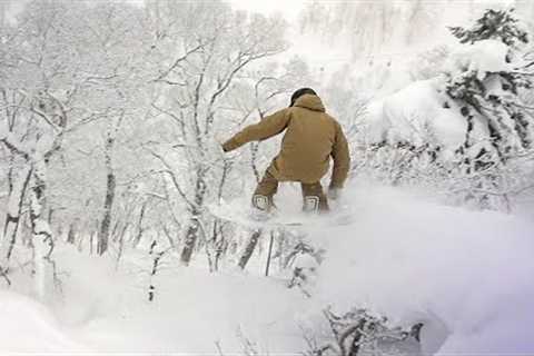 Japan''s Tree Snowboarding Paradise | Rusutsu Check-In