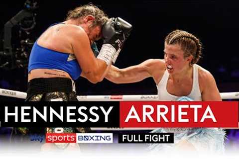 Rising star Francesca Hennessy beats Lucrecia Arrieta 🥊  Full Fight