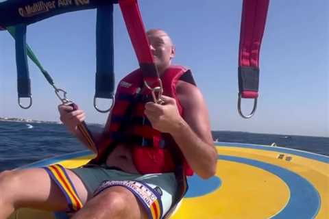 Tyson Fury Enjoys Parasailing in Saudi Arabia Amid Council Tax Battle