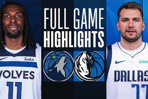 TIMBERWOLVES at MAVERICKS | FULL GAME HIGHLIGHTS | December 14, 2023