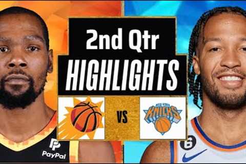 Phoenix Suns vs New York Knicks Full Highlights 2nd QTR | Dec 15 | 2023 NBA Regular Season