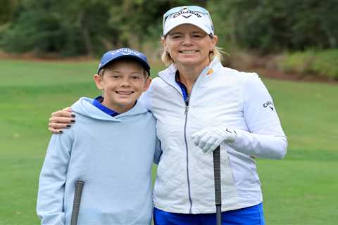 Annika Sorenstam's son Will McGee once again steals show on Sunday at PNC Championship