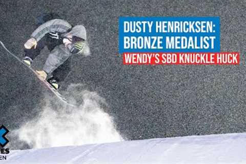 Dusty Henricksen: Bronze Medalist - Wendy's Snowboard Knuckle Huck | X Games Aspen 2022