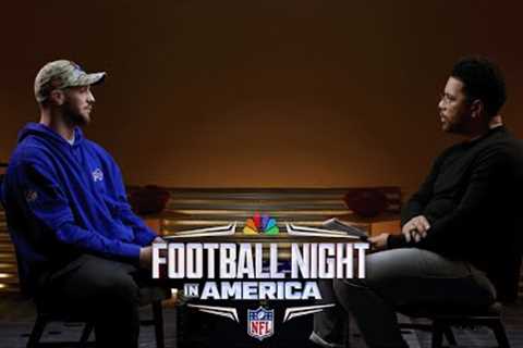 How Josh Allen''s authenticity fuels his leadership with Bills (FULL INTERVIEW) | FNIA | NFL on NBC