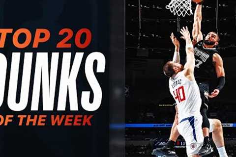 NBA's Top 20 Dunks of Week 24 | 2022-23 Season