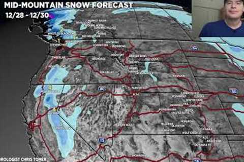 AM Mountain Weather Update 12/28, Meteorologist Chris Tomer