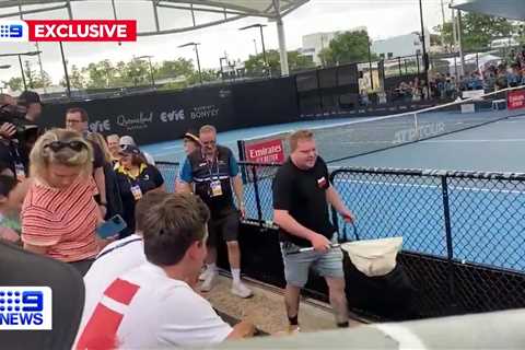 Tennis Stars Stunned as Deadly Snake Interrupts Match at Brisbane International