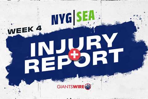 Giants' Andrew Thomas out, Saquon Barkley doubtful vs. Seahawks