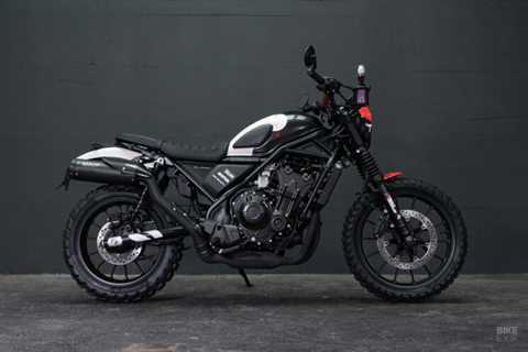 The Nightcrawler: A Honda CL500 scrambler by MOTOISM