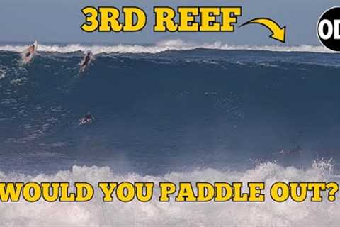 Biggest CLEAN UP Set of the Year: 3rd Reef Pipe Set Mows Down the LIneup