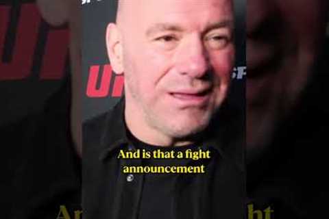 Dana White says he'll share the location for Leon Edwards vs Belal Muhammad next week! 🏆 #UFC